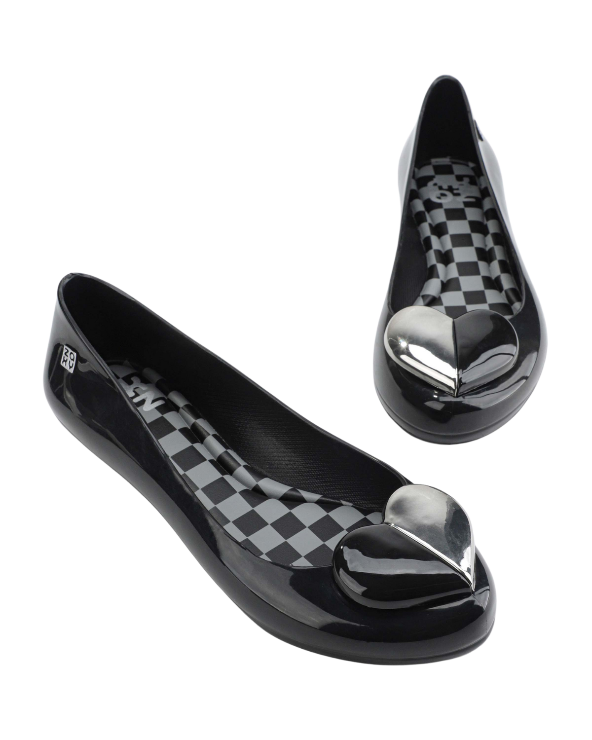 Zaxy shoes 2025 black heart