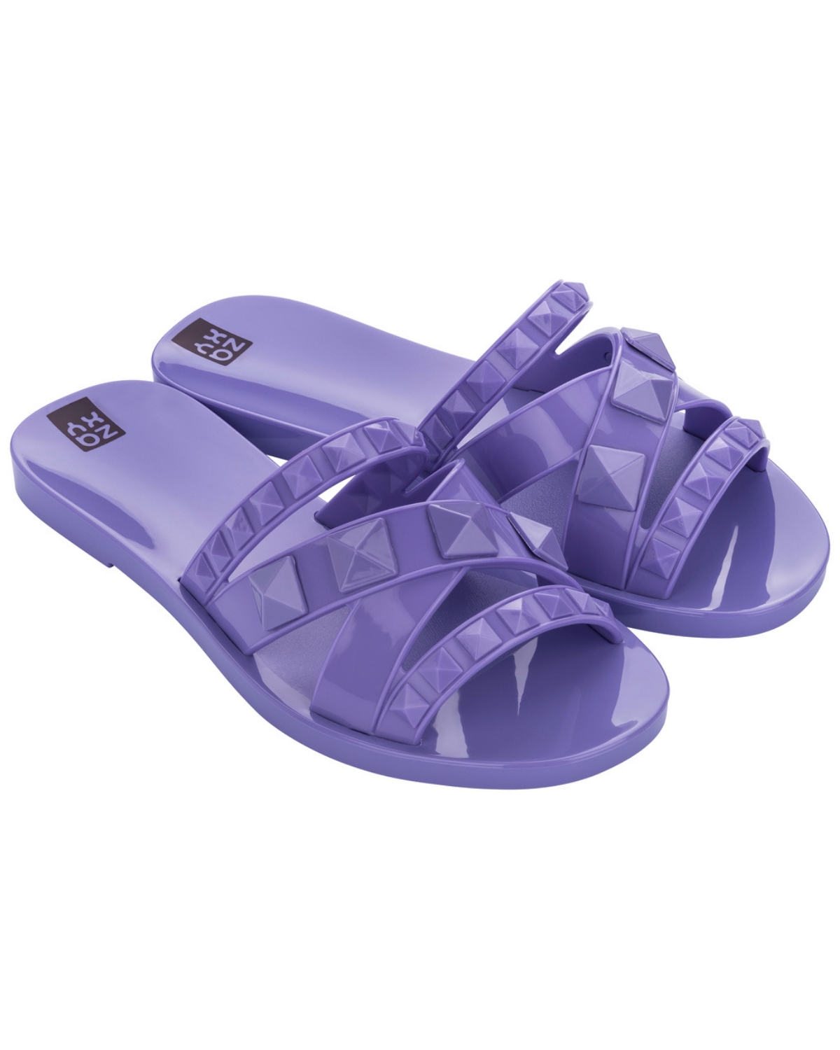 Purple 2025 jelly slides